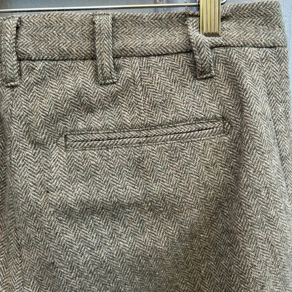 Wings + Horns Herringbone Wool blend trousers, size 30 - Picture 7 of 12